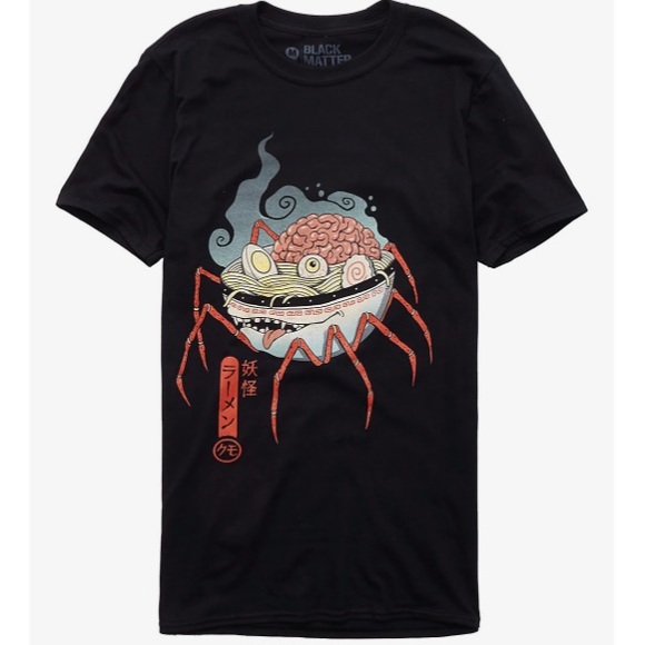 Junk Food Clothing Other - BNWT Ramen Crab Yokai tee
